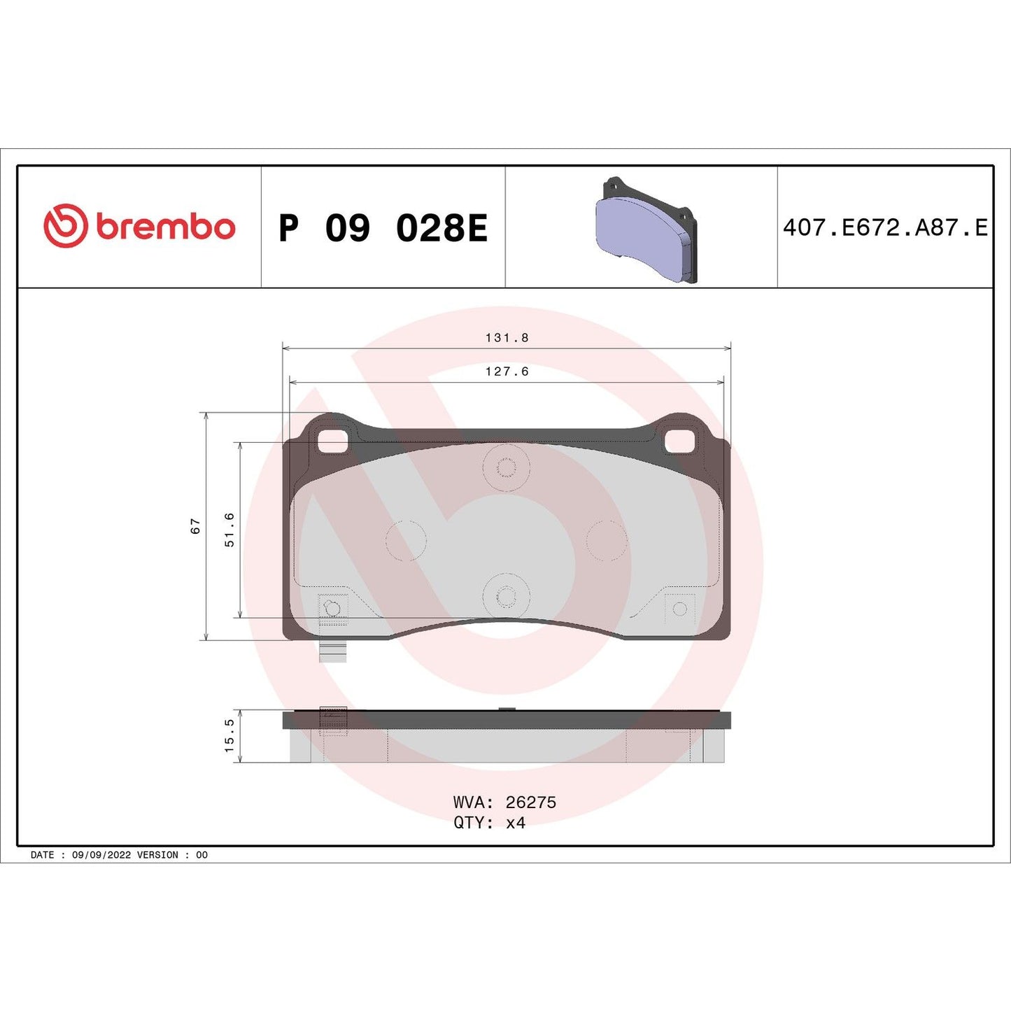Brembo Disc Brake Kit KT08001