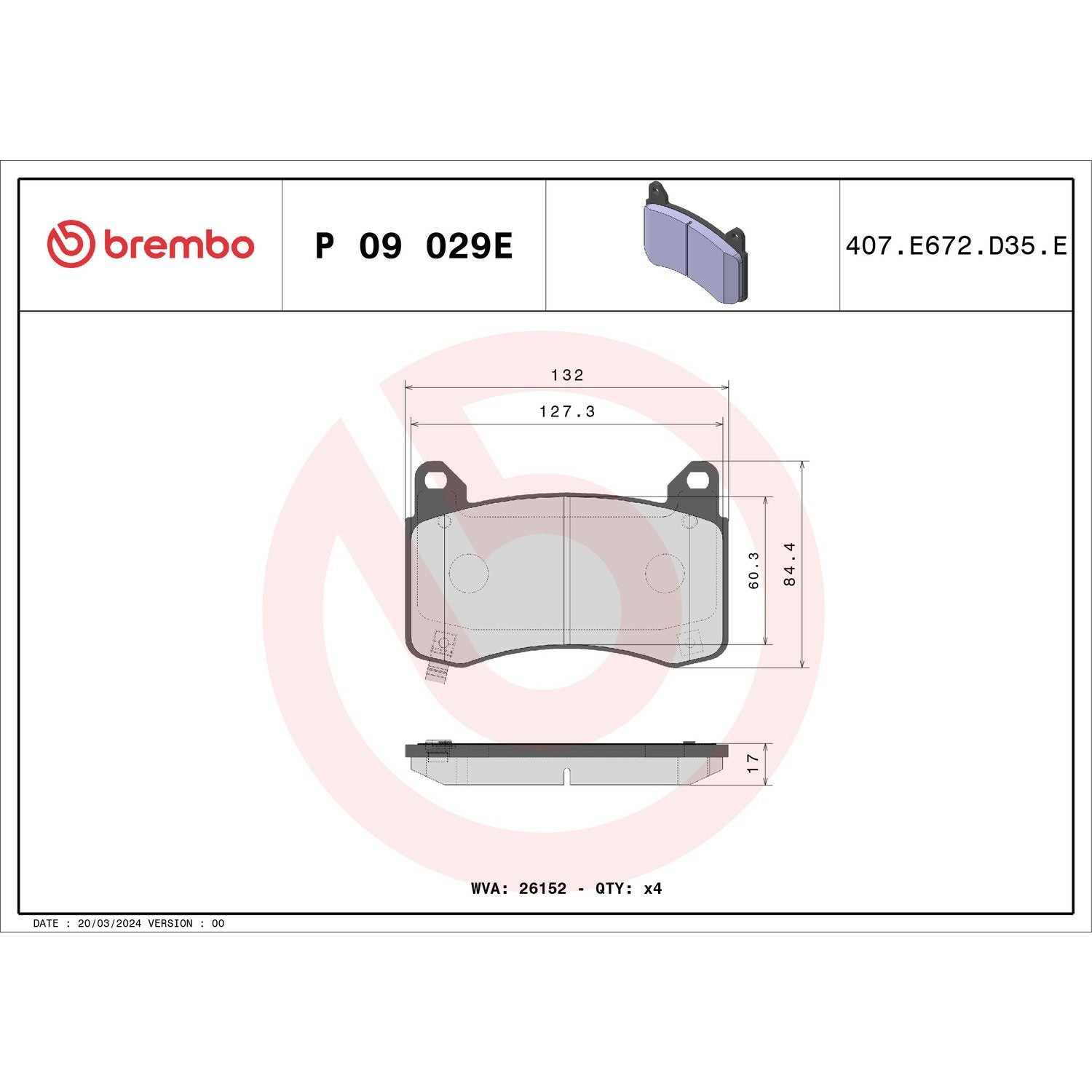 Brembo Disc Brake Kit KT08003