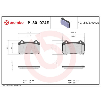 Brembo KT08023