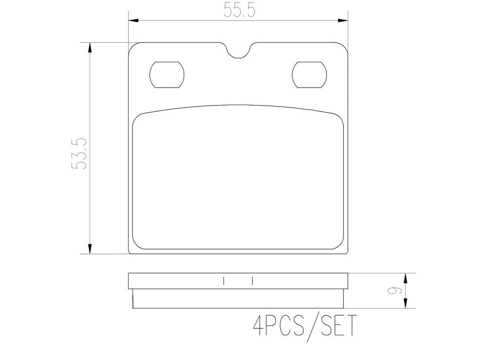 Brembo Parking Brake Pad Set