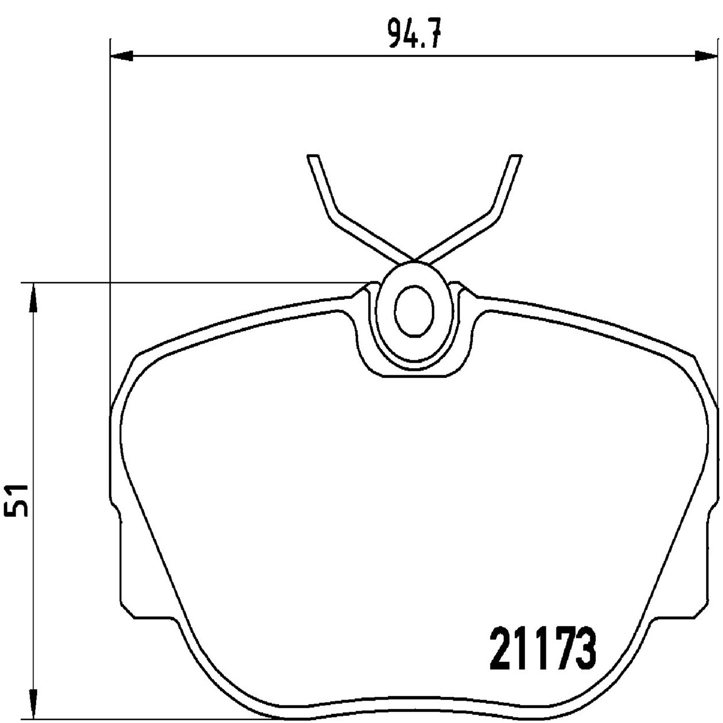 Brembo Disc Brake Pad Set P06010
