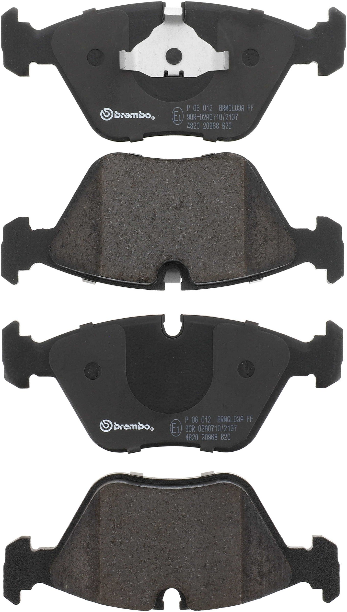 Brembo Disc Brake Pad Set P06012