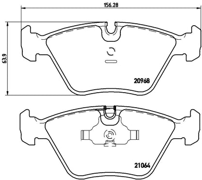 Brembo Disc Brake Pad Set P06012
