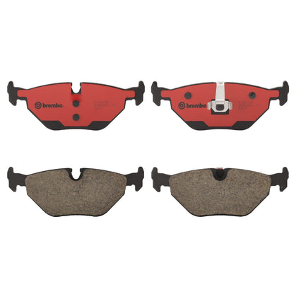 Brembo OE Brembo 1999 BMW 318ti/97-02 Z3/99-09 Saab 9-5 Rear Premium NAO Ceramic OE Equivalent Pad P06013N