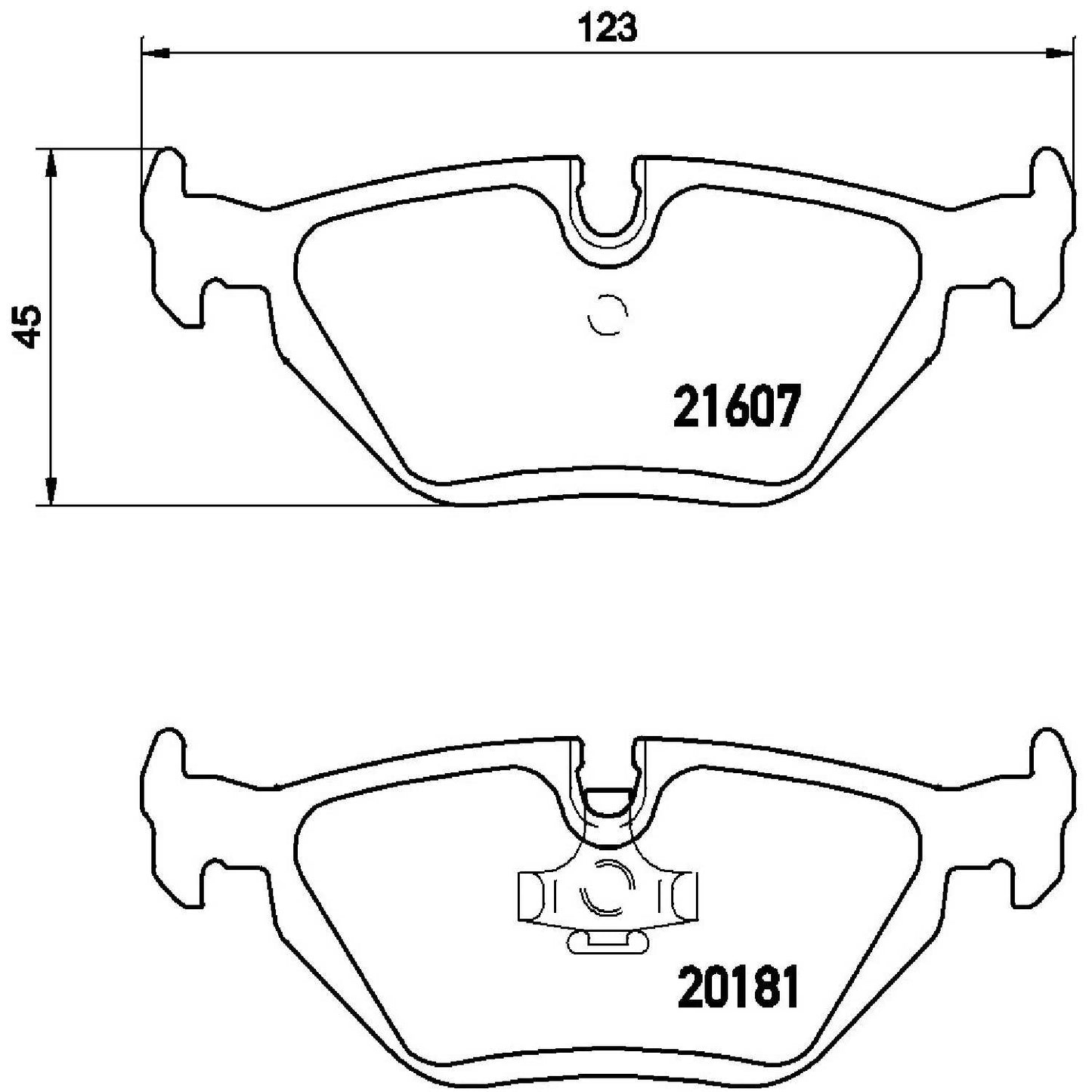 Brembo Disc Brake Pad Set P06013