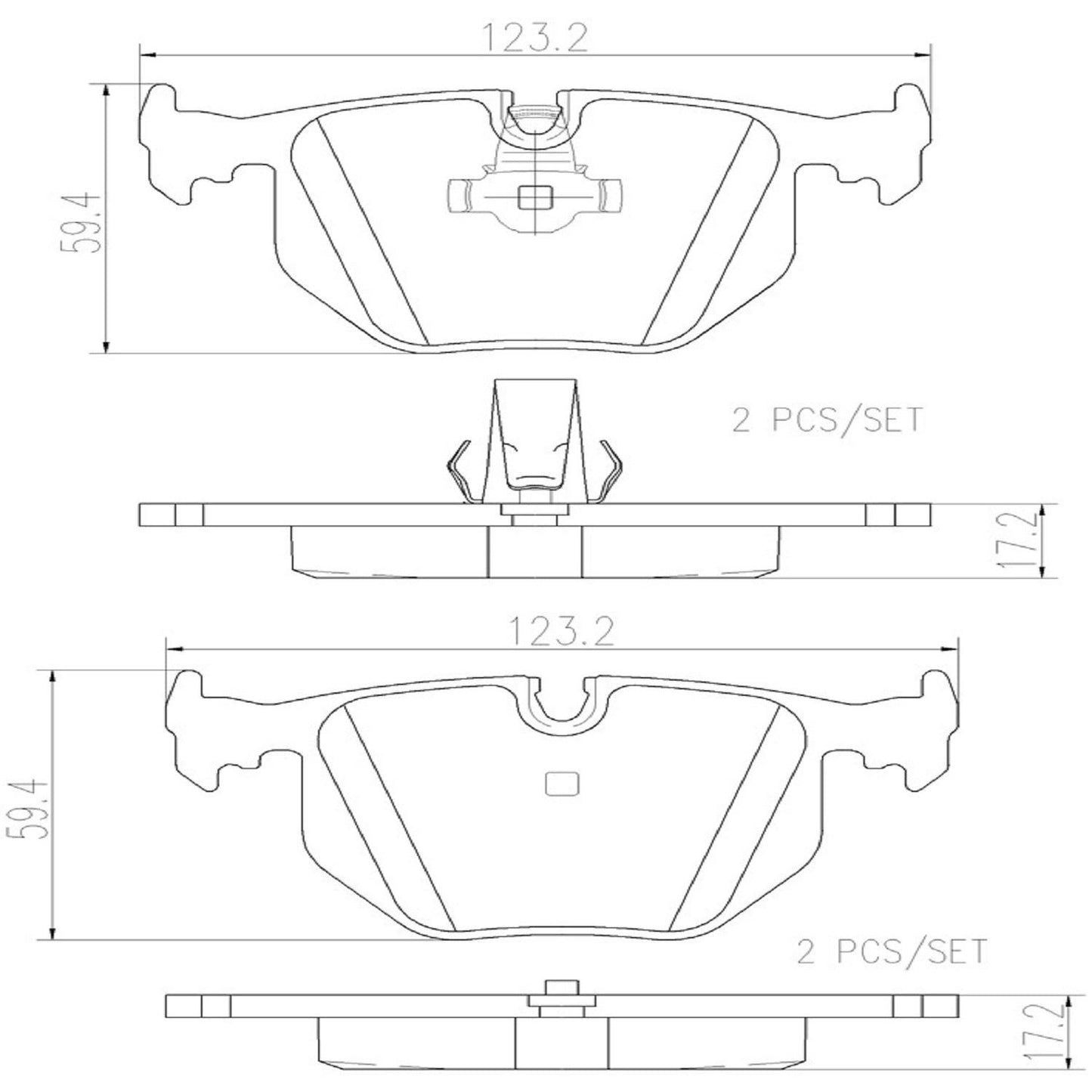 Brembo Disc Brake Pad