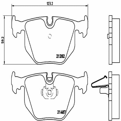 Brembo Disc Brake Pad Set P06020