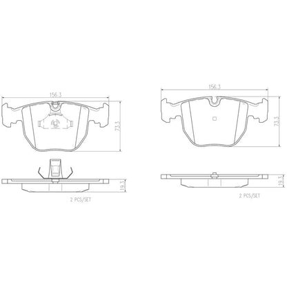 Brembo Disc Brake Pad