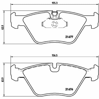 Brembo Disc Brake Pad Set P06022