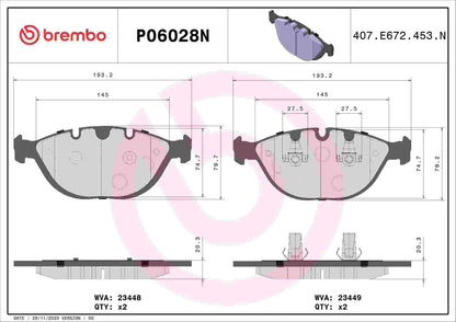 Brembo Disc Brake Pad