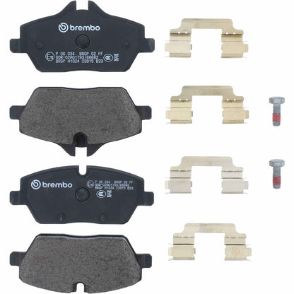 Brembo OE Brembo 07-21 Mini Cooper Front Prem. NAO Ceramic OE Equivalent Pad P06034