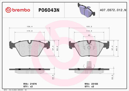 Brembo Disc Brake Pad