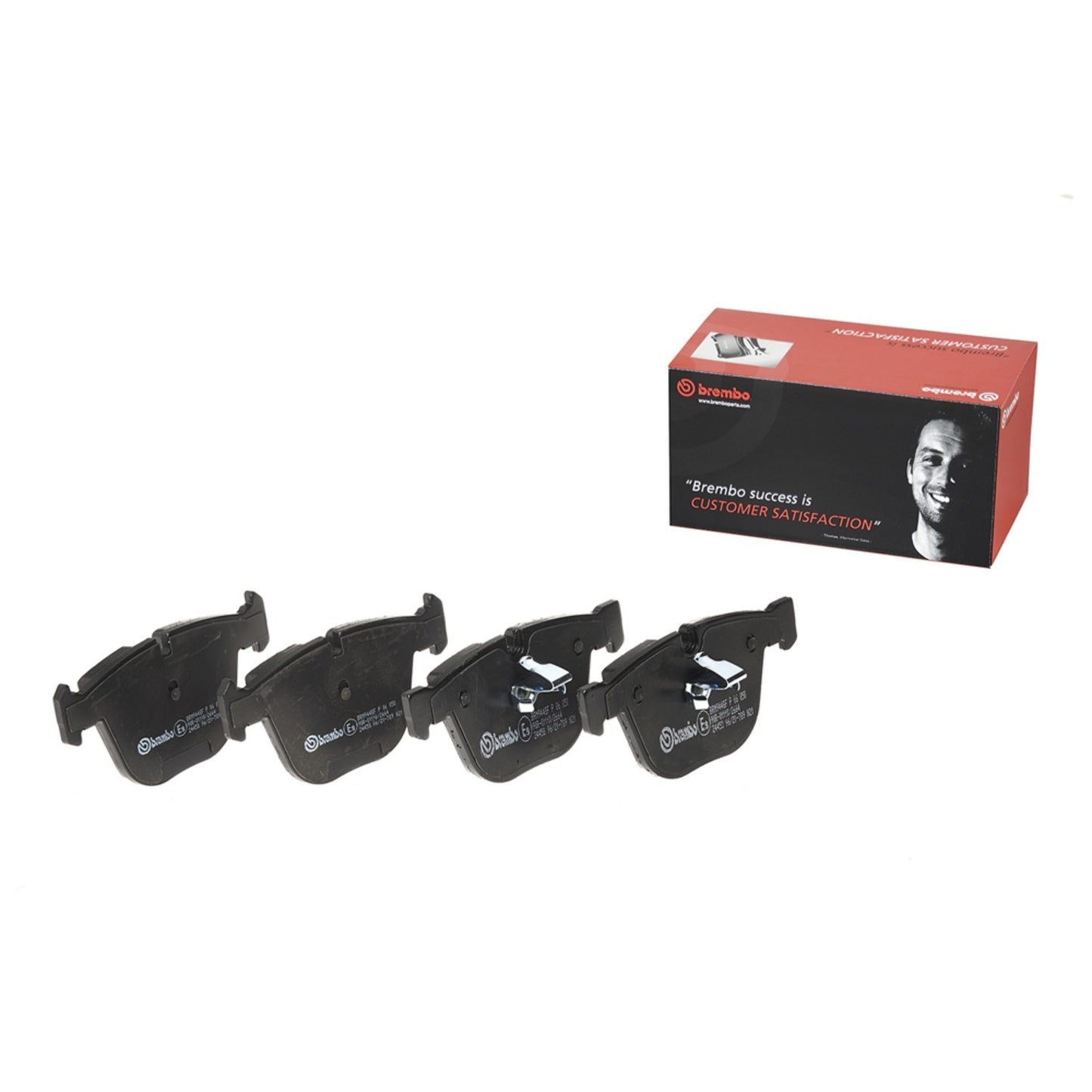 Brembo OE Brembo 10-13 BMW X5/15-18 X/10-19 X6 Rear Premium Low-Met OE Equivalent Pad P06050