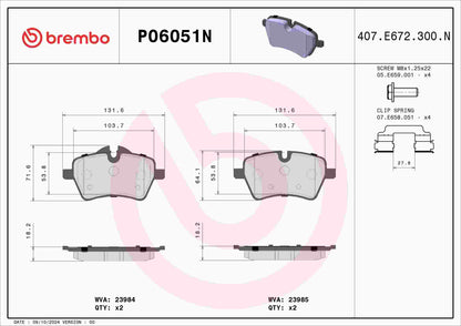 Brembo Disc Brake Pad