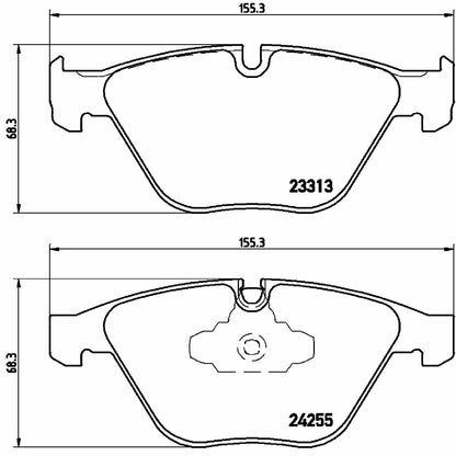 Brembo Disc Brake Pad Set P06055