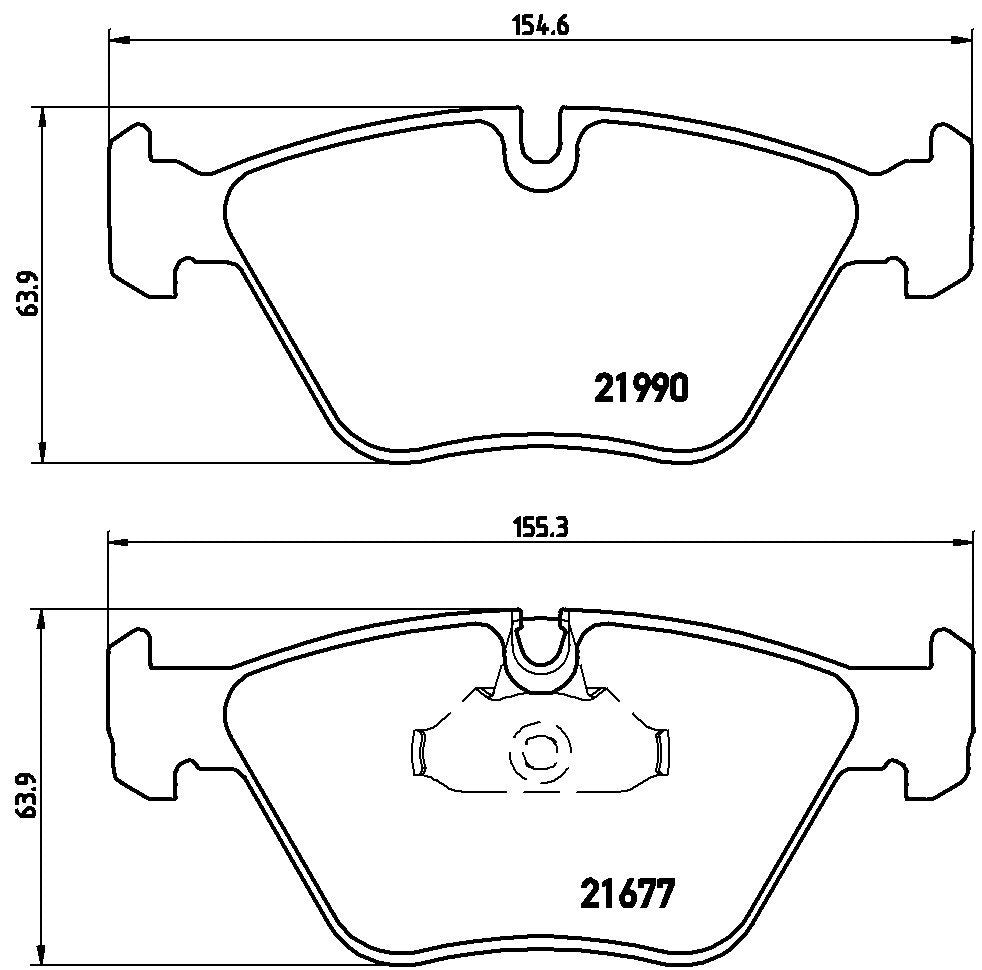 Brembo Disc Brake Pad Set P06065