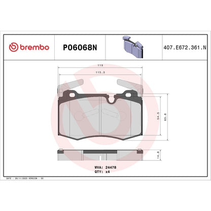 Brembo Disc Brake Pad