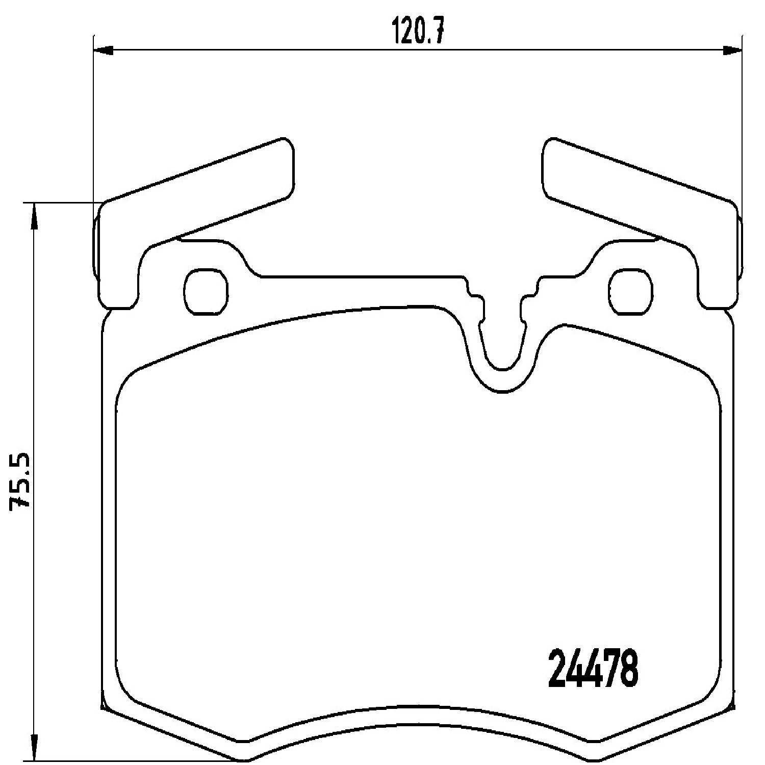 Brembo Disc Brake Pad Set P06068