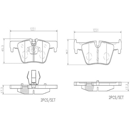 Brembo Disc Brake Pad