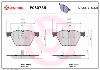 Brembo Disc Brake Pad