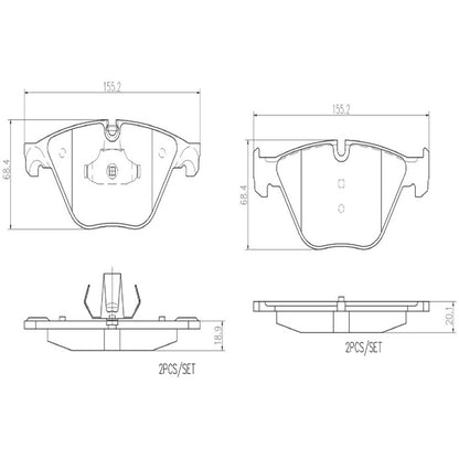 Brembo Disc Brake Pad