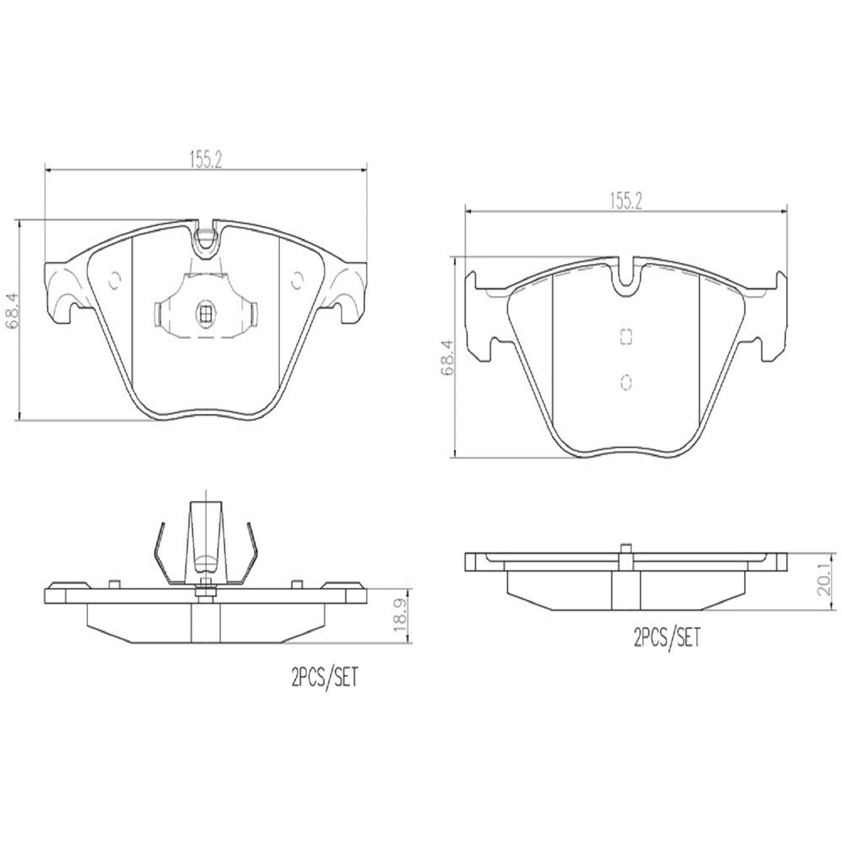 Brembo Disc Brake Pad
