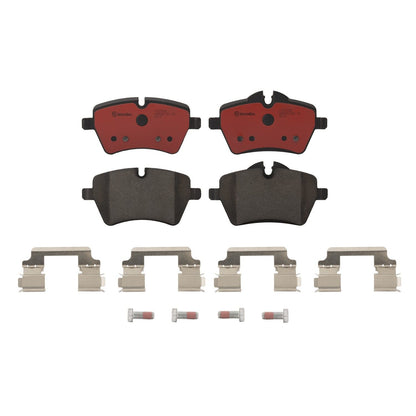 Brembo OE Brembo 02-10 Mini Cooper/11-16 Cooper Countryman Front Premium NAO Ceramic OE Equivalent Pad P06086N