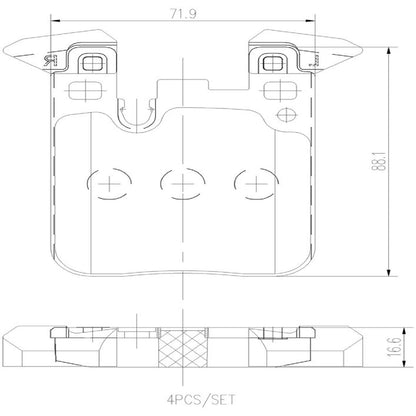 Brembo Disc Brake Pad