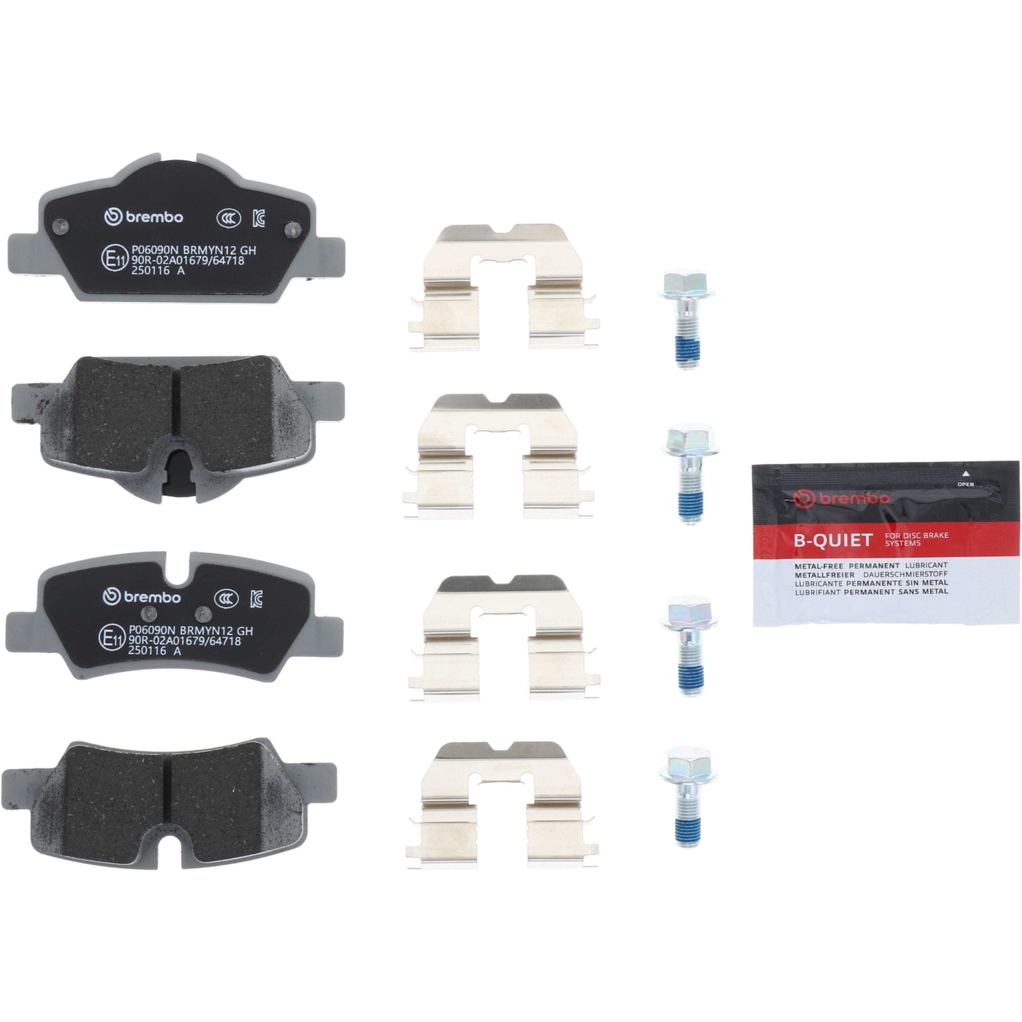 Brembo Disc Brake Pad Set P06090N