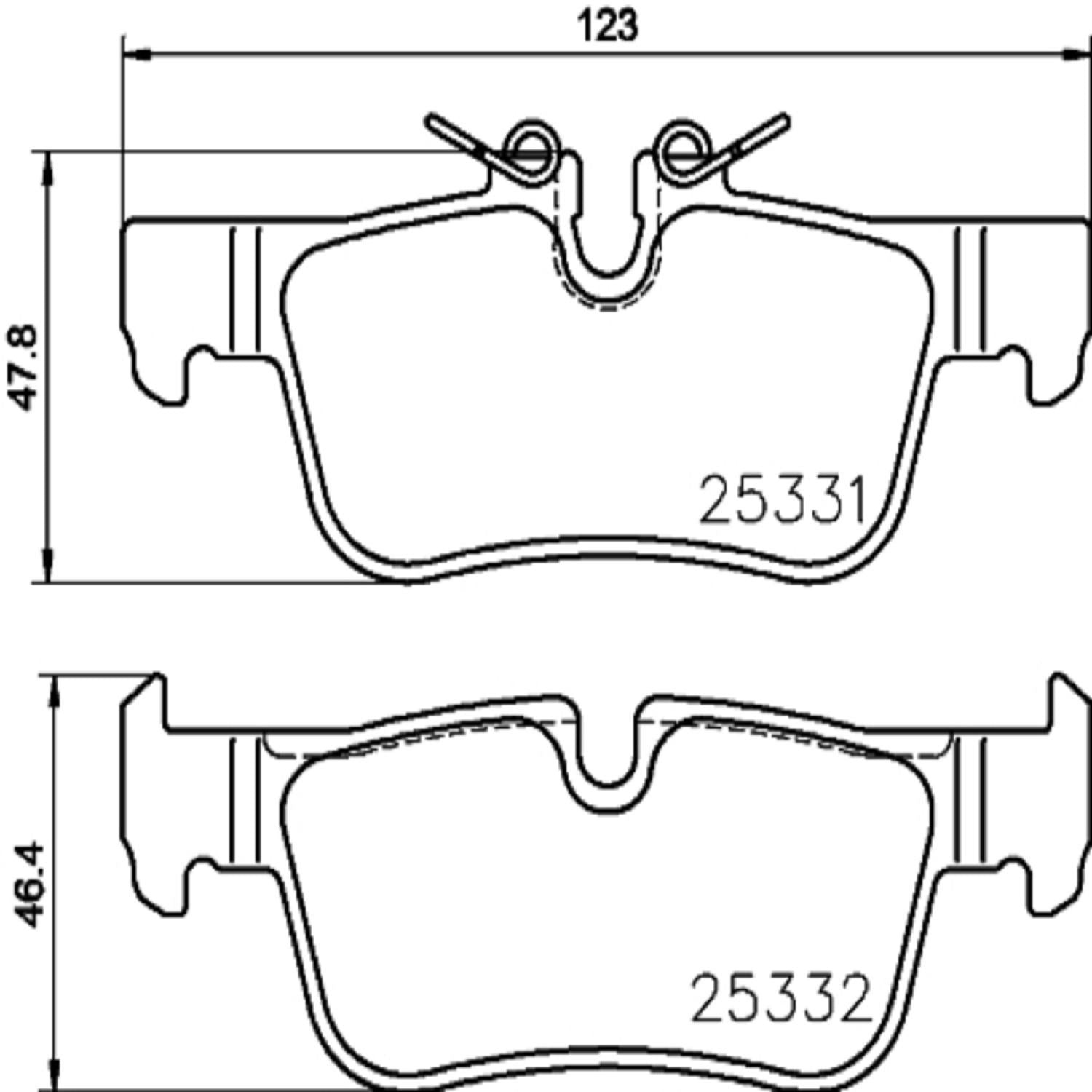 Brembo Disc Brake Pad Set P06094