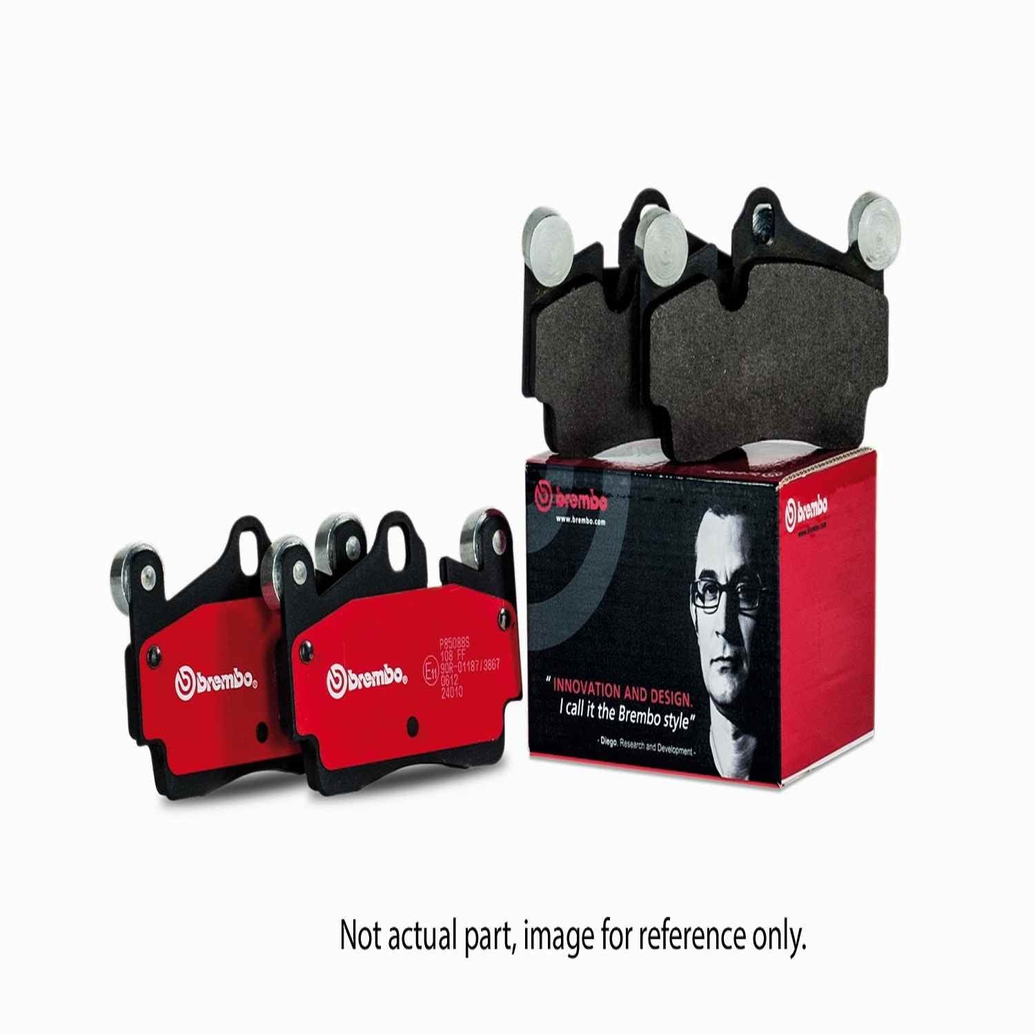 Brembo OE Brembo 16-19 Buick Envision Premium NAO Ceramic OE Equivalent Pad - Front P07007N