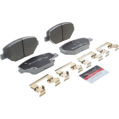 Brembo OE Brembo 16-19 Buick Envision Premium NAO Ceramic OE Equivalent Pad - Front P07007N