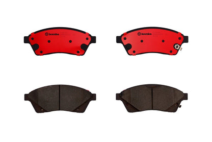 Brembo OE Brembo 10-16 Cadillac SRX Front Premium NAO Ceramic OE Equivalent Pad P09010N