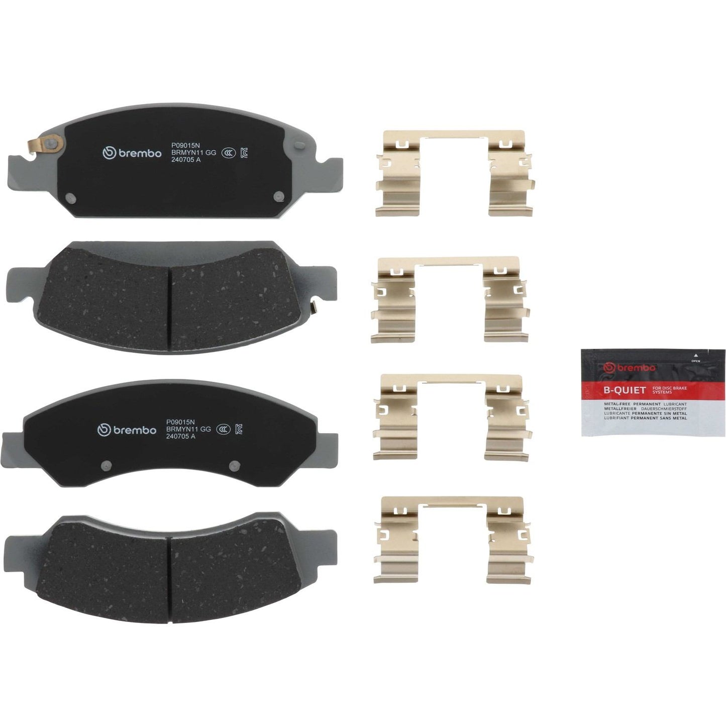 Brembo Disc Brake Pad Set P09015N