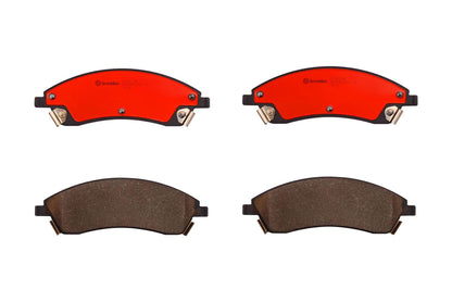Brembo OE Brembo 06-07 Cadillac CTS/04-05 Pontiac Bonneville Front Premium NAO Ceramic OE Equivalent Pad P09019N