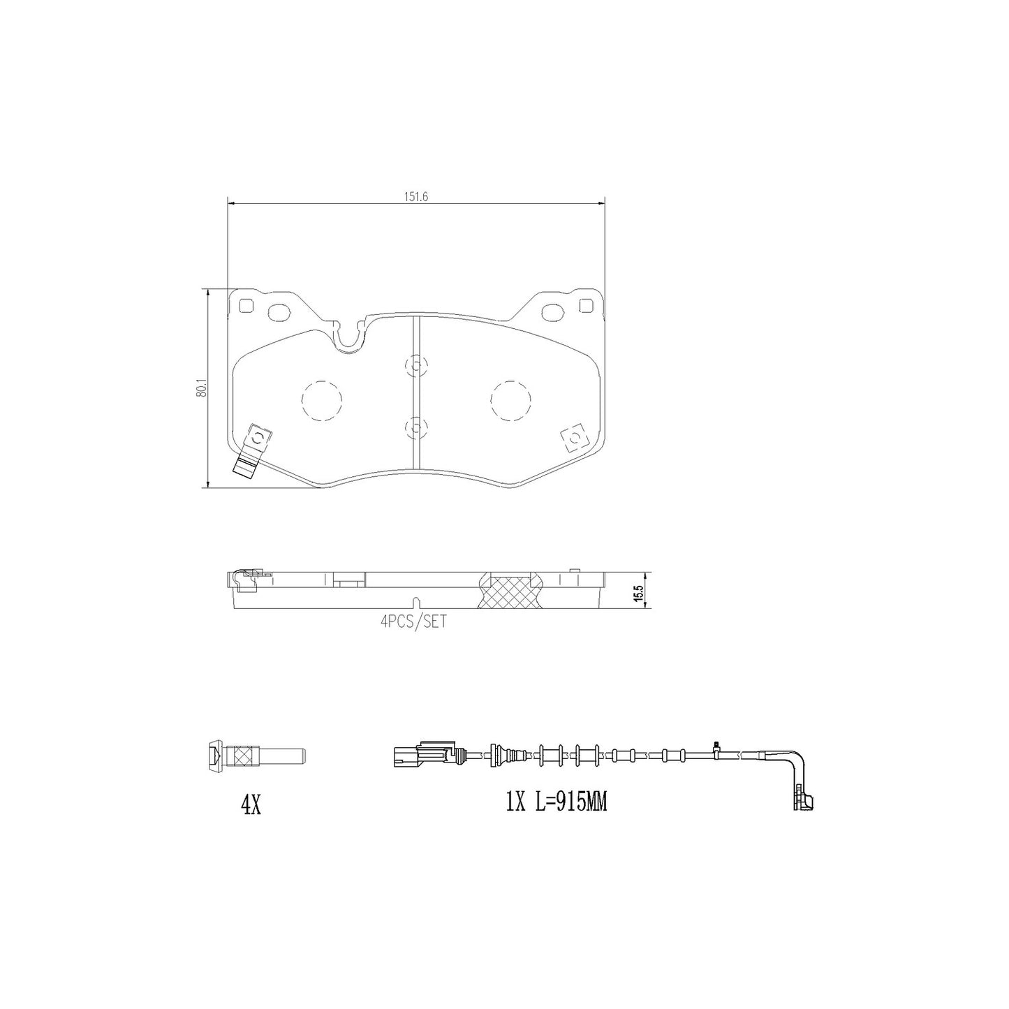 Brembo P09035N