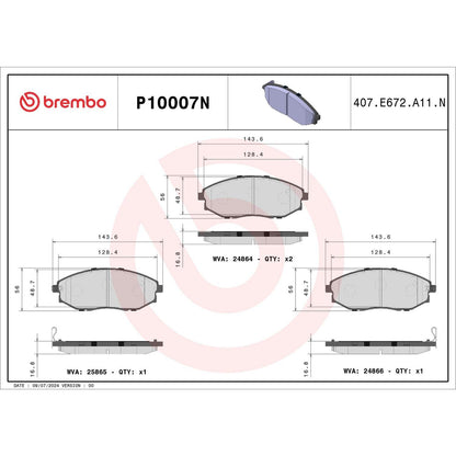 Brembo P10007N