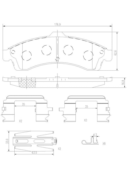Brembo Disc Brake Pad