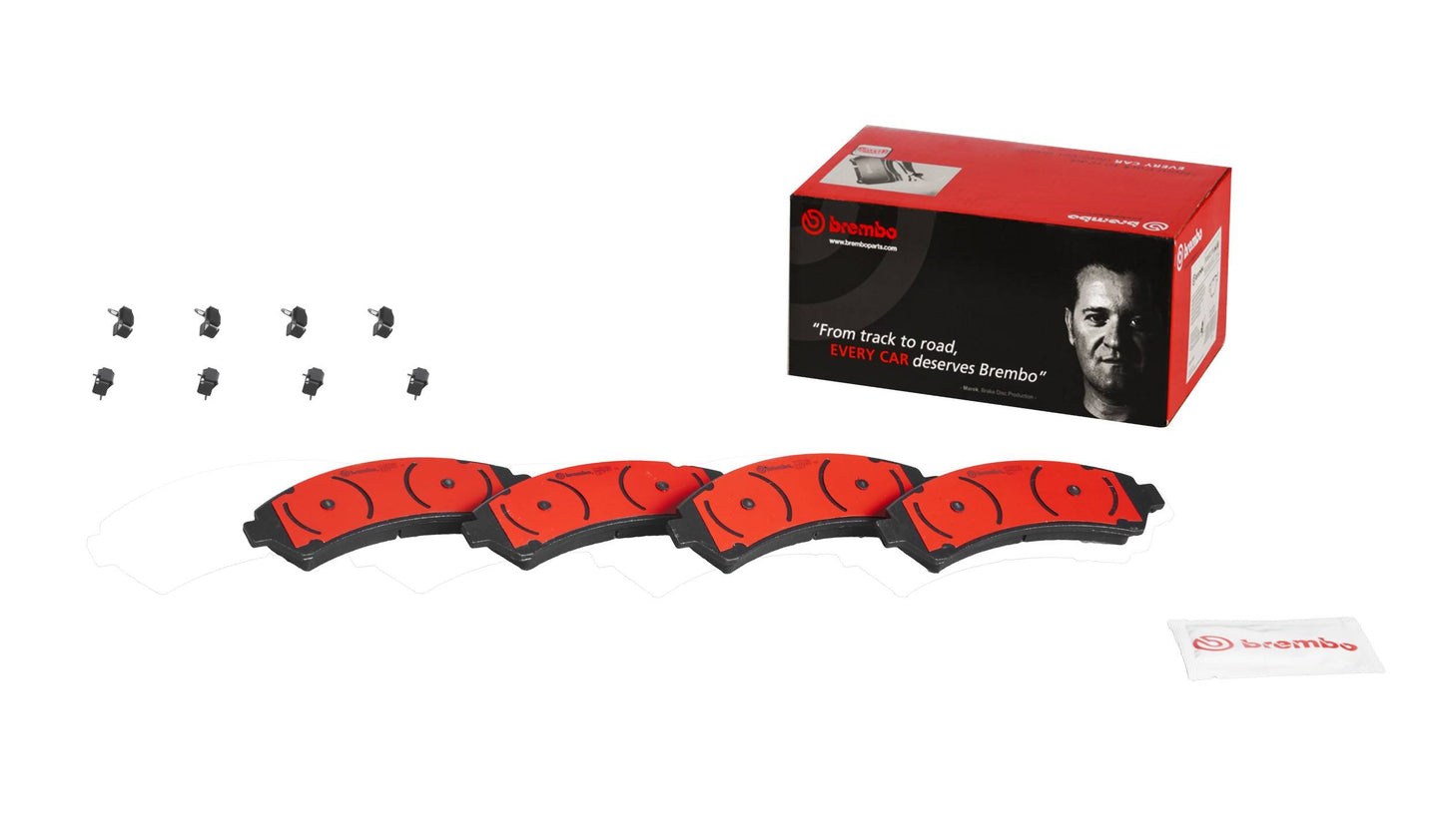 Brembo OE Brembo 97-05 Chevrolet Blazer Premium NAO Ceramic OE Equivalent Pad P10016N