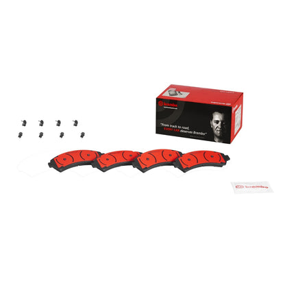 Brembo OE Brembo 97-05 Chevrolet Blazer Premium NAO Ceramic OE Equivalent Pad P10016N