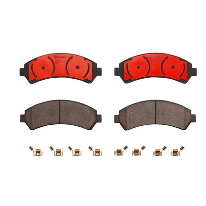 Brembo OE Brembo 97-05 Chevrolet Blazer Premium NAO Ceramic OE Equivalent Pad P10016N