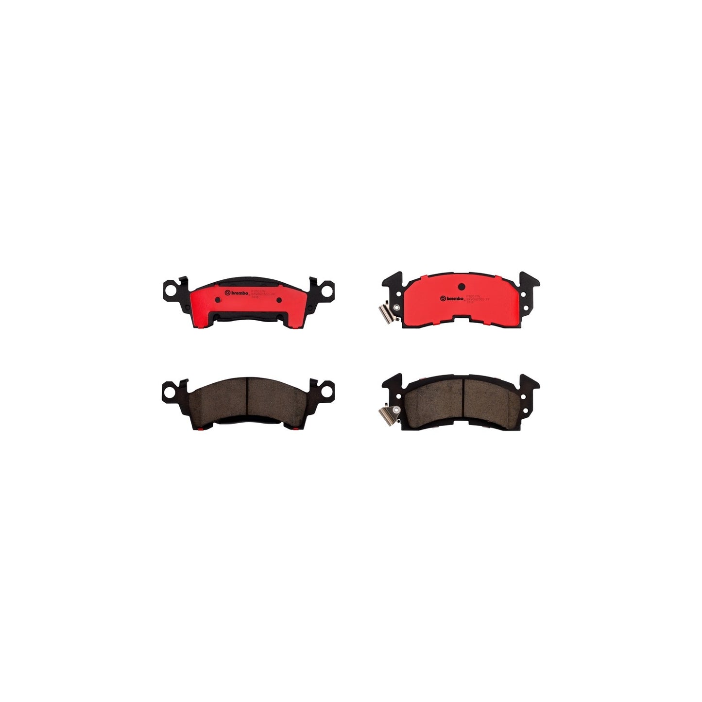 Brembo OE Brembo 90-91 V1500 Suburban/ V2500 Suburban/1990 Jeep Grand Wagoneer Front NAO Brake Pad P10017N