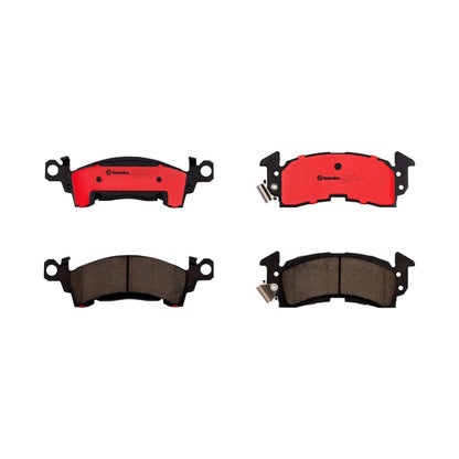 Brembo OE Brembo 90-91 V1500 Suburban/ V2500 Suburban/1990 Jeep Grand Wagoneer Front NAO Brake Pad P10017N