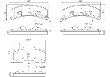 Brembo Disc Brake Pad