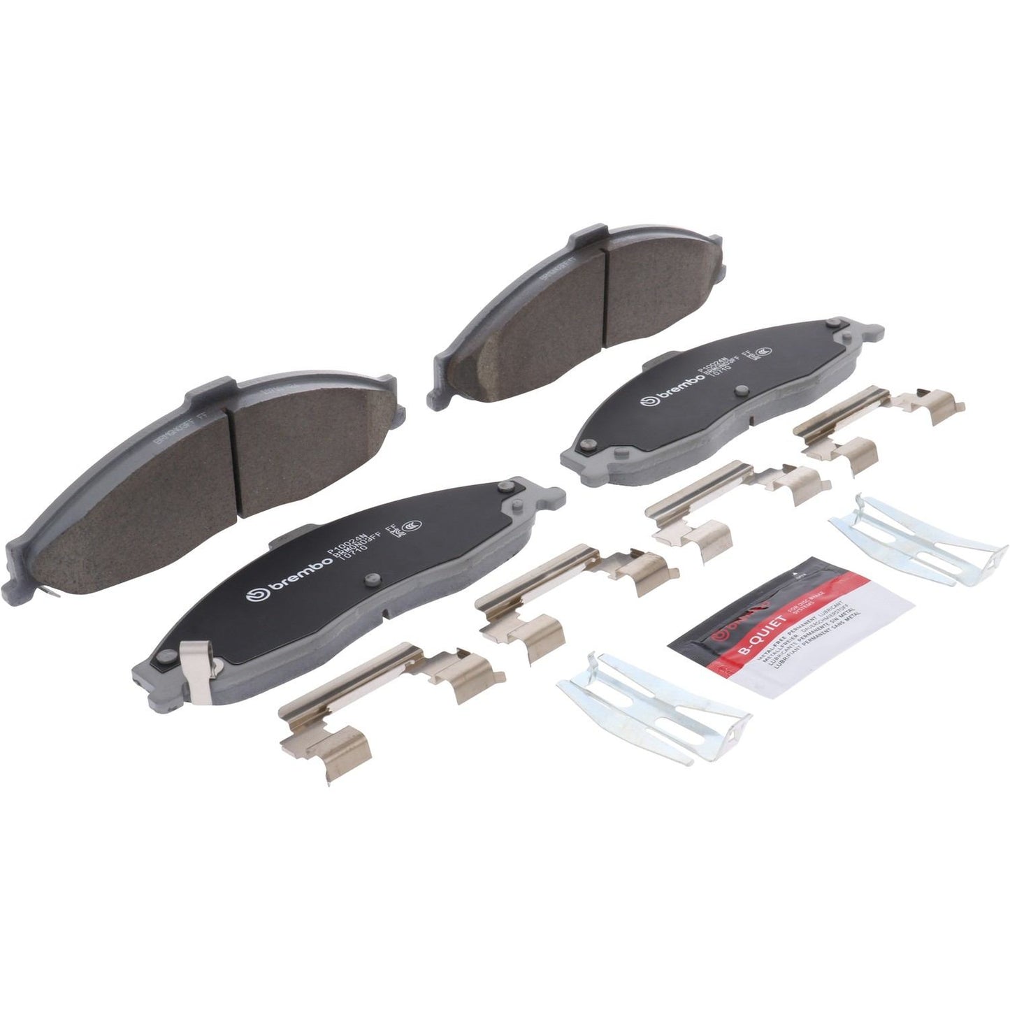 Brembo OE Brembo 98-02 Chevrolet Camaro/Pontiac Firebird Front Premium NAO Ceramic OE Equivalent Pad P10024N