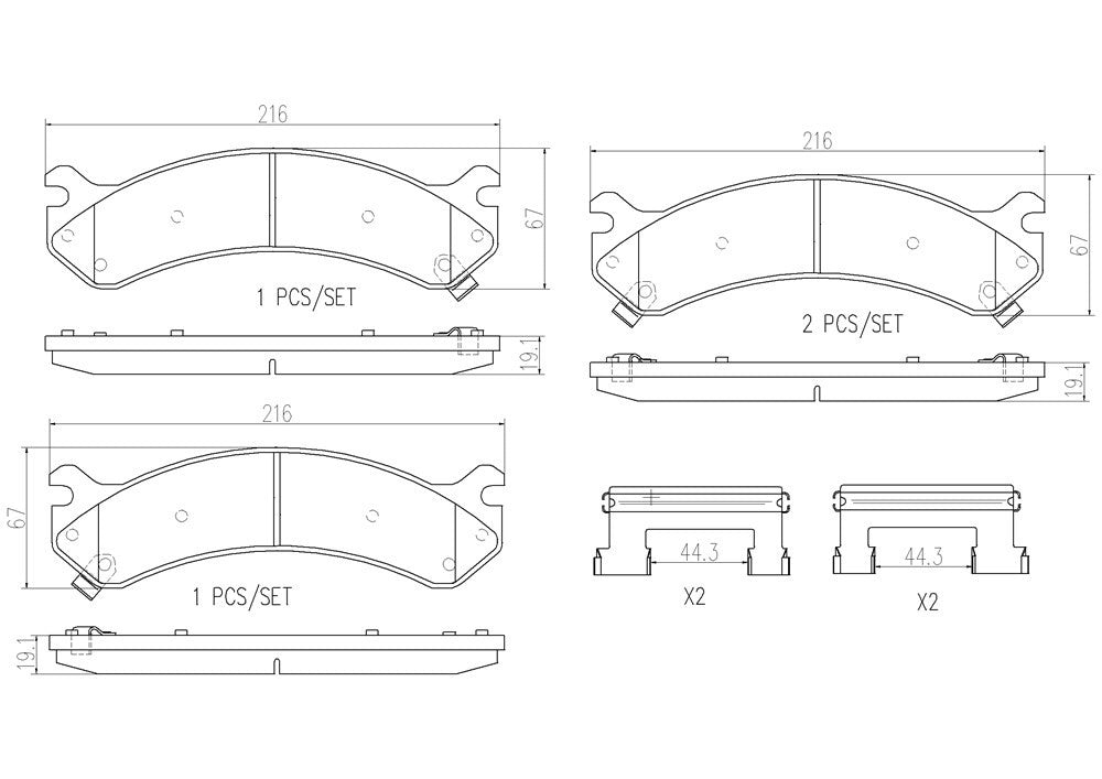Brembo Disc Brake Pad