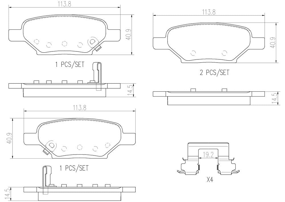 Brembo Disc Brake Pad