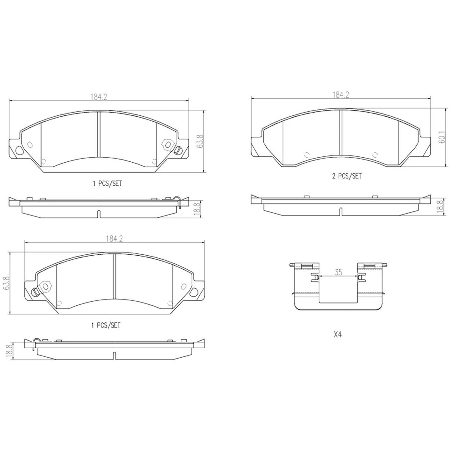 Brembo Disc Brake Pad