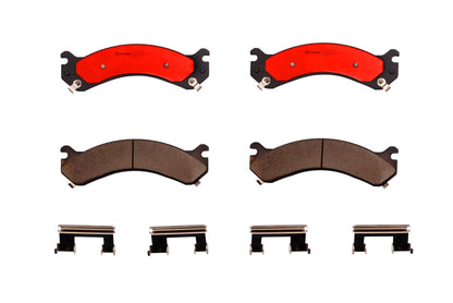 Brembo OE Brembo 01-06 Chevrolet Silverado 3500 Premium NAO Ceramic OE Equivalent Pad - Rear P10041N