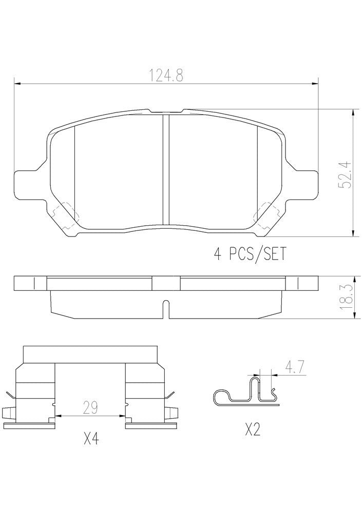 Brembo Disc Brake Pad